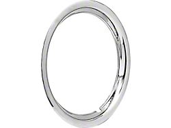 16-Inch Rally Wheel Trim Ring; 1-1/2-Inch Deep; Stainless Steel (67-82 Corvette C2 & C3)
