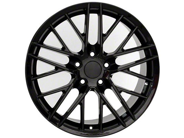 Corvette 19 X 10 C6 ZR1 Reproduction Wheel, SaBlack, 1988-2013