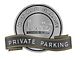 Corvette 1966-1967 Stingray Emblem Hot Rod Garage Private Parking Metal Sign, 18 X 14