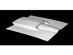 1967 Big Block Design Hood; Unpainted (63-67 Corvette C2)