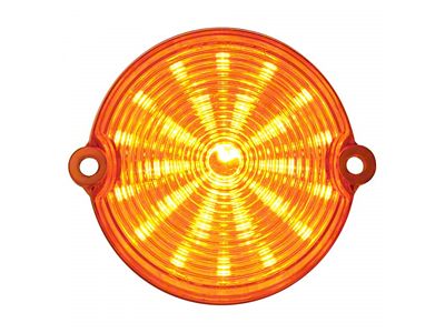 25-LED Front Parking Light; Amber (63-67 Corvette C2)