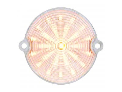 25-LED Front Parking Light; Clear (63-67 Corvette C2)