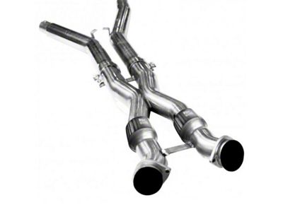 Corvette 3xOEM Stainless Steel Green Catted X-Pipe, 2005-2008