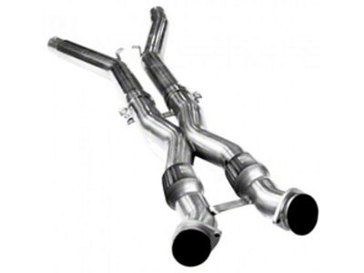 Corvette 3xOEM Stainless Steel Race Catted X-Pipe, 2005-2008