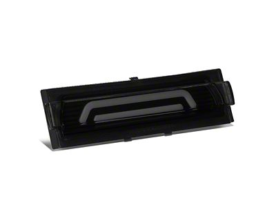 3D LED Third Brake Light; Black Smoked (91-96 Corvette C4)