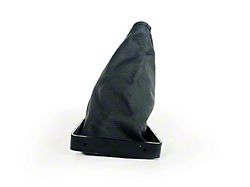 4-Speed Shifter Boot; Black Leather (68-76 Corvette C3)