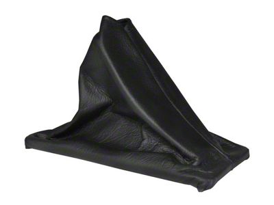 4-Speed Shifter Boot; Black Leather (Late 85-88 Corvette C4)