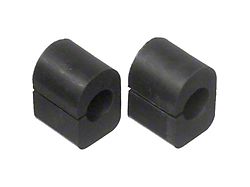 5/8 or 11/16-Inch Front Sway Bar Bushing Kit; Black (53-67 Corvette C1 & C2)