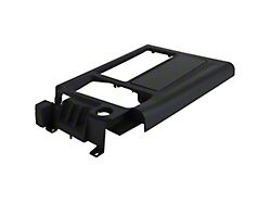 6-Speed Console Shift Plate; Black Rubber Coated (94-96 Corvette C4)