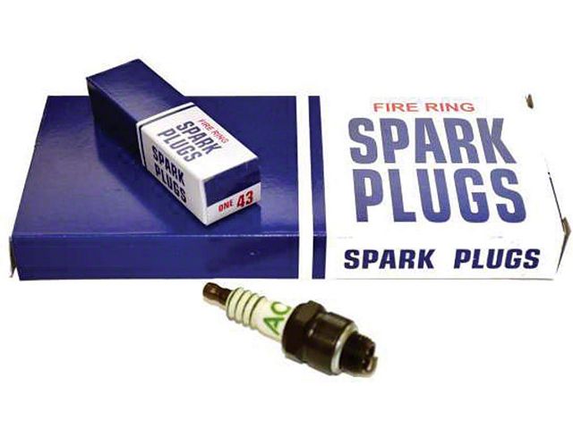 Corvette AC Delco 44 Fire Ring Spark Plugs Reproduction (V8)