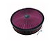 Corvette Air Cleaner Assembly Super Flow 14 With Black Edge Lid