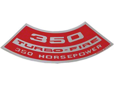 Decal,A/C 350/350 HP,69-70