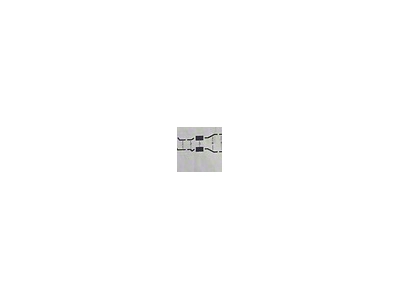 Aluminized Steel Dual Exhaust System with Stock Muffler (1956 Corvette C1)