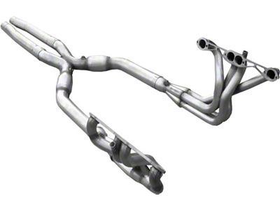 Corvette American Racing Headers 1-3/4 inch x 3 inch Full Length Headers With 3 inch X-Pipe & Cats, Off Road Use Only, 1984-1996