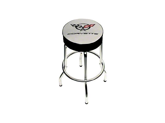 Corvette Bar Stool C5 Logo