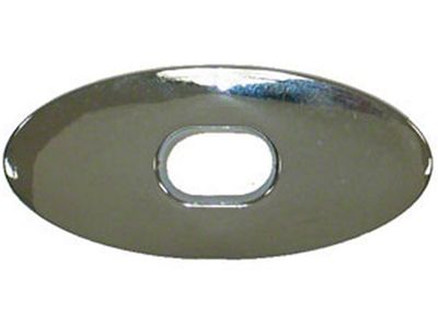 Corvette Bezel,Convertible Top,Rear Latch,1968-1975 (Sting Ray Convertible)