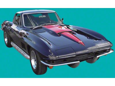 Big Block Stinger Hood Stencil Kit (1967 Corvette C2)