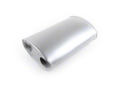 Blank Dual Outlet Muffler (85-90 Corvette C4)