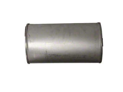 Blank Muffler; 2-1/4-Inch Inlet / 2-1/4-Inch Outlet (78-82 Corvette C3)