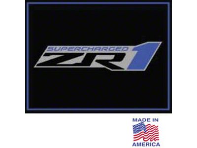 Corvette Blanket, Stadium, Knit, ZR1 Logo, Black