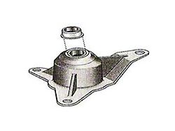 Corvette Bushing, Window Crank, Manual, 1968-1979 