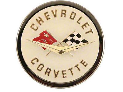 Corvette C1 Emblem Metal Sign Magnet 4