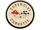Corvette C1 Emblem Metal Sign Magnet 4