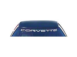Corvette C4 Windshield Banner Decal, 1984-1996