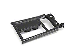 Center Console Cup Holder; Hydro-Dipped Carbon (94-96 Corvette C4 w/ 6-Speed Manual Transmission)