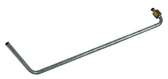 Ecklers Choke-Heat Riser Tube; OE Steel (56-58 265/283 V8 Corvette C1 w ...