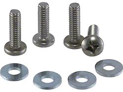 1963-1967 Corvette Convertible Guide Pin Screws Rear (Sting Ray Convertible)