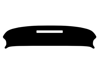 Custom Fit Dash Cover; Brushed Suede Mocha (73-76 Corvette C3)