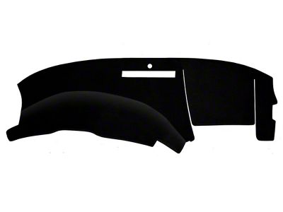 Custom Fit Dash Cover; Brushed Suede Mocha (94-96 Corvette C4)
