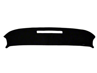 Custom Fit Dash Cover; Carpet Black (68-72 Corvette C3)