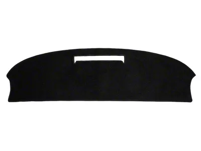 Custom Fit Dash Cover; Dashtex Black (84-89 Corvette C4)
