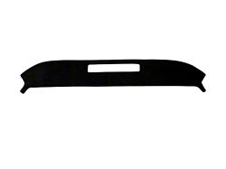 Custom Fit Dash Cover; Dashtex Black (78-82 Corvette C3)