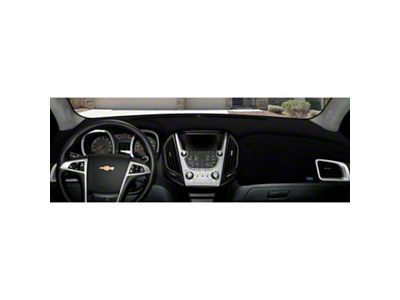Custom Fit Dash Cover; Dashtex Black (1967 Corvette C2 w/o A/C)