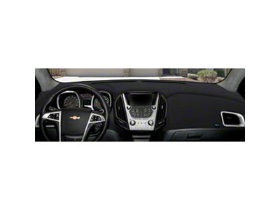 Custom Fit Dash Cover; Dashtex Charcoal (1967 Corvette C2 w/o A/C)