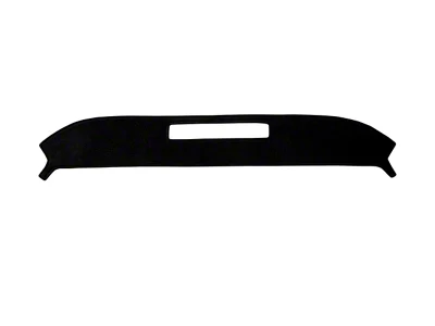 Custom Fit Dash Cover; Sedona Suede Charcoal (78-82 Corvette C3)