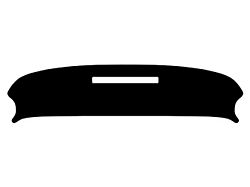 Custom Fit Dash Cover; Sedona Suede Charcoal (73-76 Corvette C3)