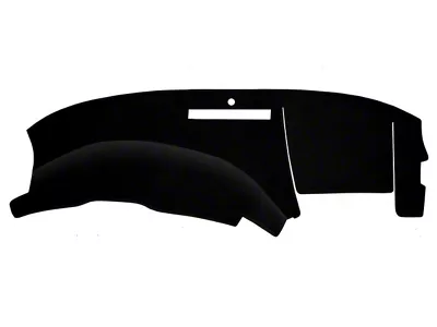 Custom Fit Dash Cover; Sedona Suede Charcoal (94-96 Corvette C4)