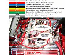 Corvette Custom Silicone Vacuum Line Kit, 1968-1982