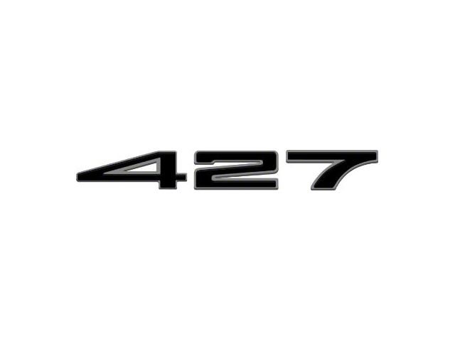 Corvette Decal, 427 Lettering