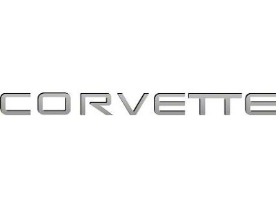 Corvette Decal, CORVETTE Lettering, 1991-1996