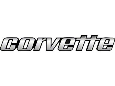 Corvette Decal, CORVETTE Script, 1976-1979