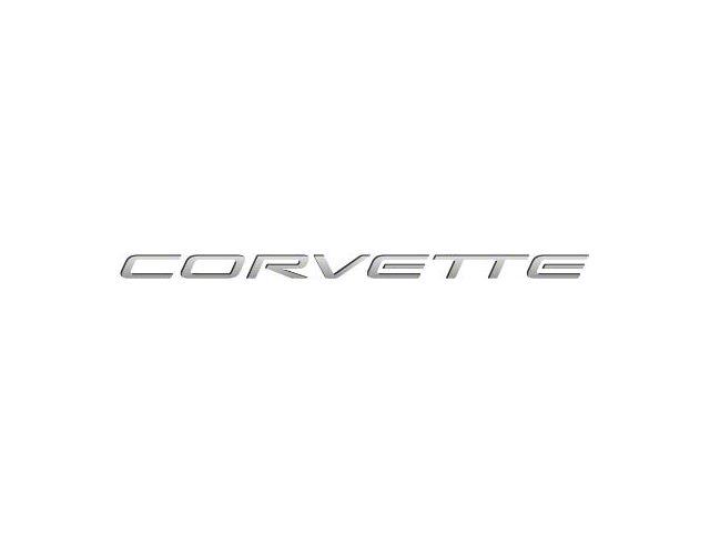 Corvette Decal, CORVETTE Script, 1997-2004