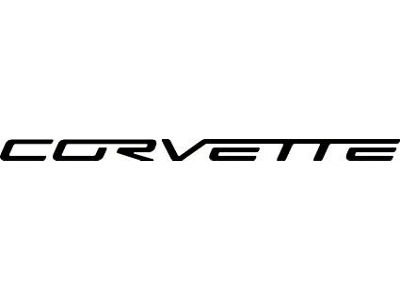 Corvette Decal, CORVETTE Script, 2005-2013