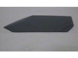 Door Glass with Astro; Custom Grey Tint; Driver Side (Late 69-Mid 74 Corvette C3 Coupe)
