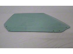 Door Glass with Astro; Green Tint; Passenger Side (Late 69-Mid 74 Corvette C3 Convertible)