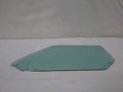 Door Glass; Green Tint; Driver Side (74-82 Corvette C3 Convertible)